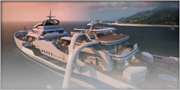 Hijacked yacht map
